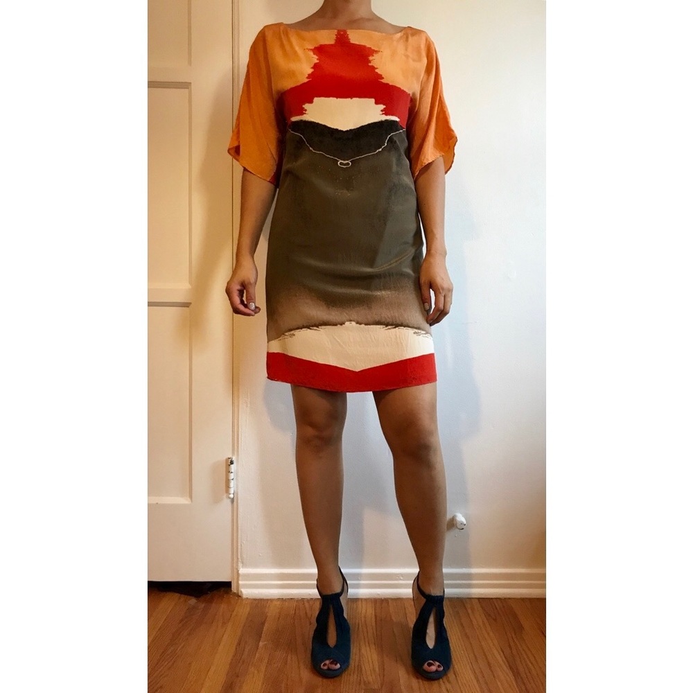 SALE!! Artsy alice & Olivia rorhschach print dress