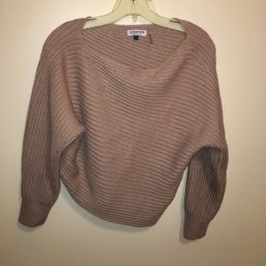fashion nova off-the-shoulder sweater