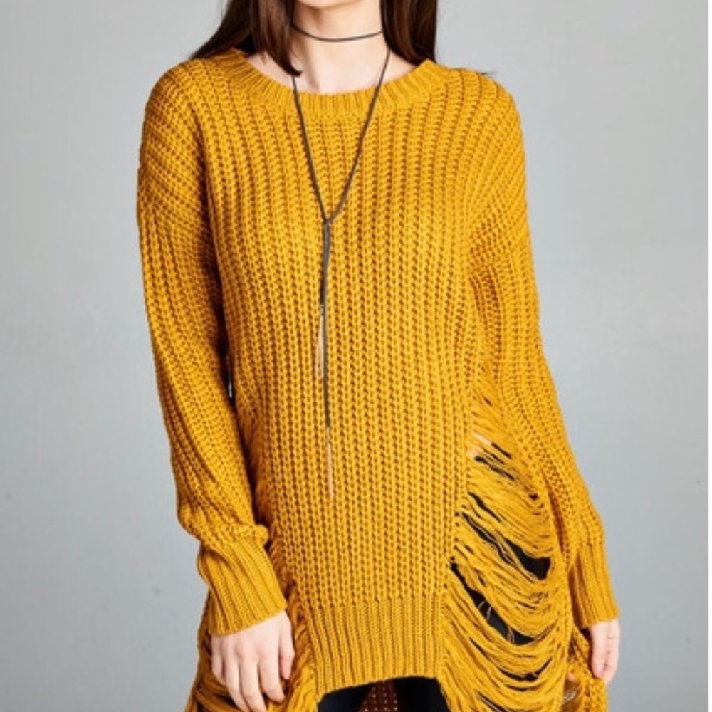 ππ»ππ»LAST ONE!!! πMustard Sweater π - Picture 2 of 4