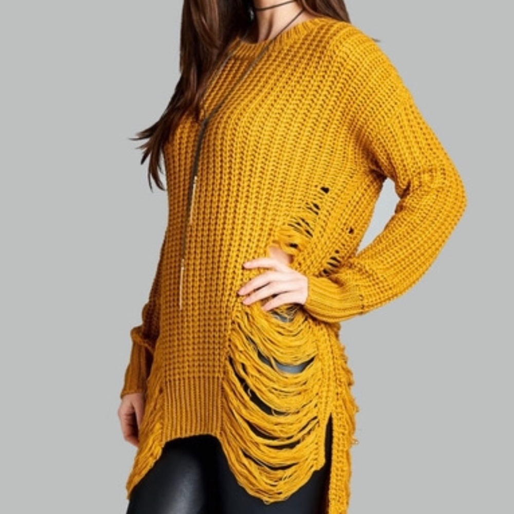 ππ»ππ»LAST ONE!!! πMustard Sweater π - Picture 4 of 4