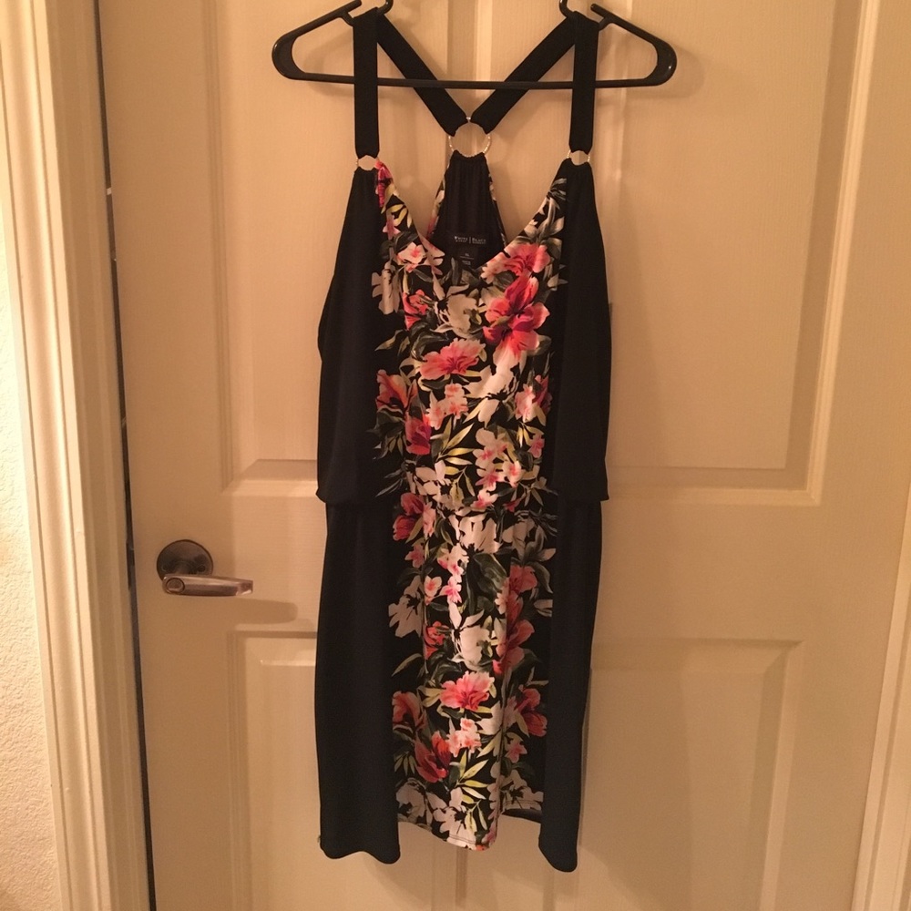 Black Floral dress