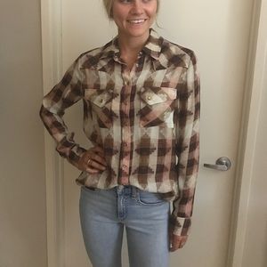 Haute Hippie western shirt
