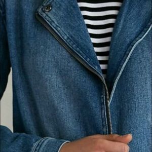 Gypsy Warrior Slouchy Denim Moto Jean Jacket