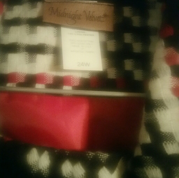 Midnight Velvet plus size women's two piece suit. - Picture 5 of 5