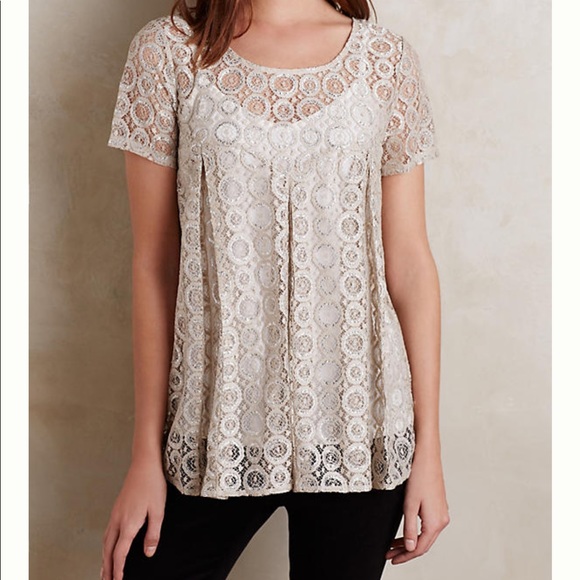 Anthropologie Tops - Anthropologie Lyra embroidered blouse (Akemi+Kin)