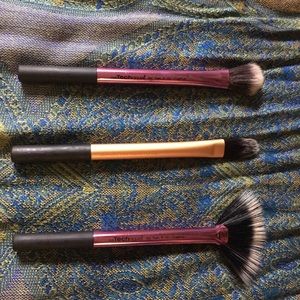 Three Real Techniques Brushes.