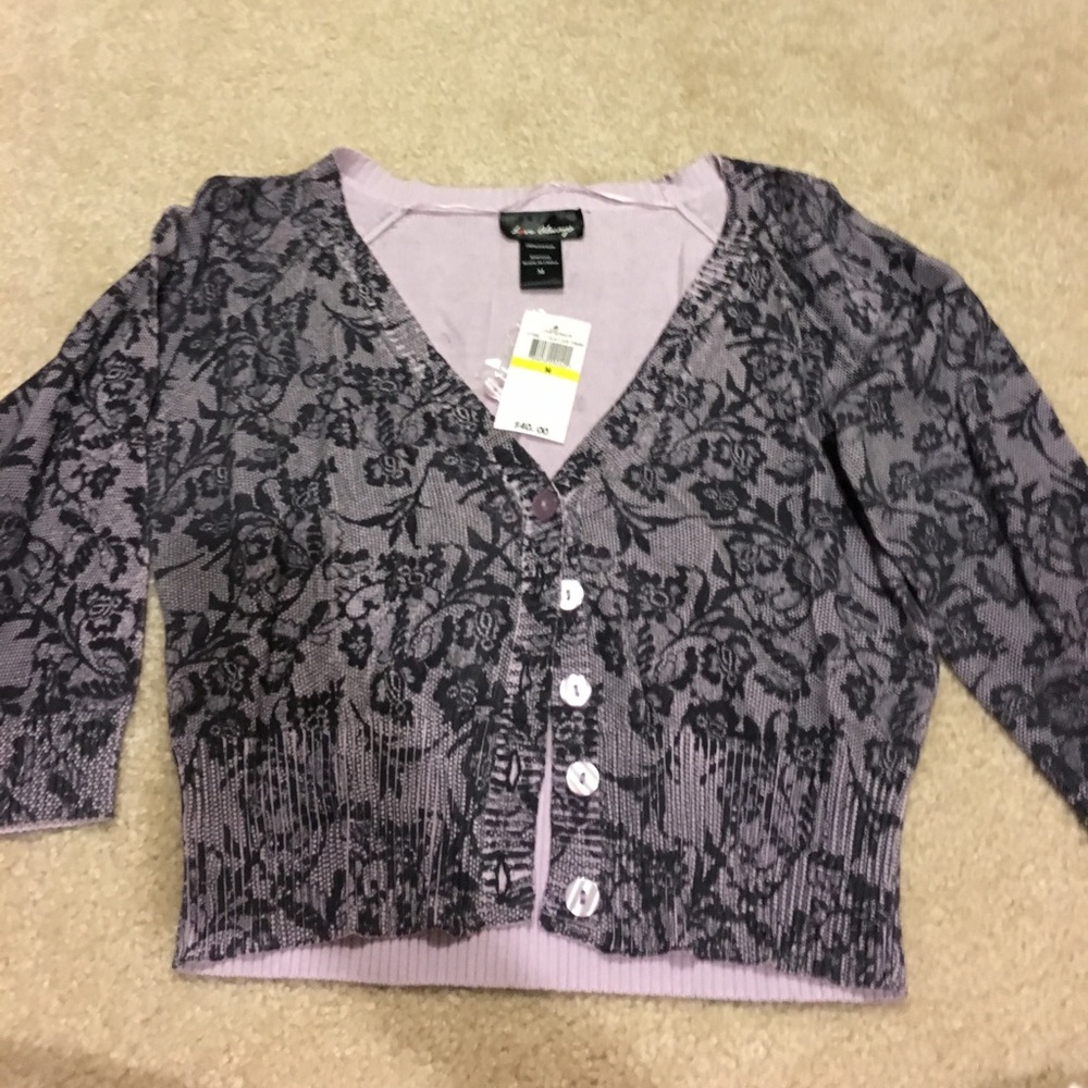 Cropped cardigan