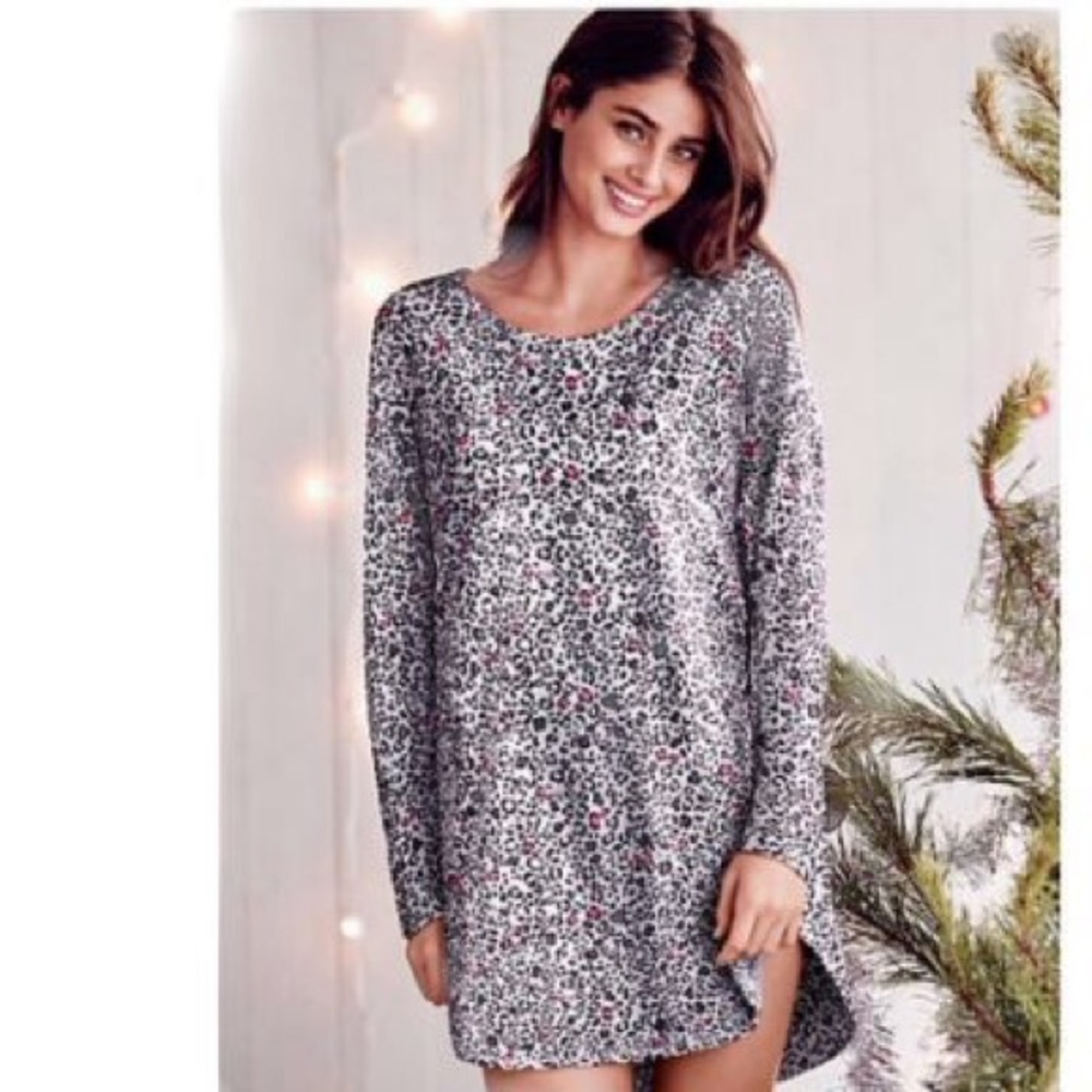 Victoria Secret Leopard Night Shirt