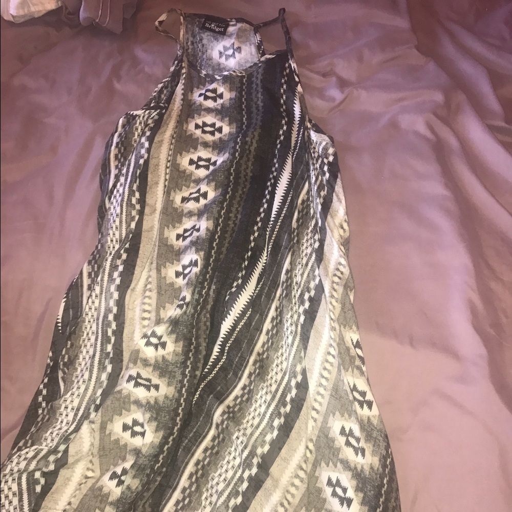 Tribal pattern dress