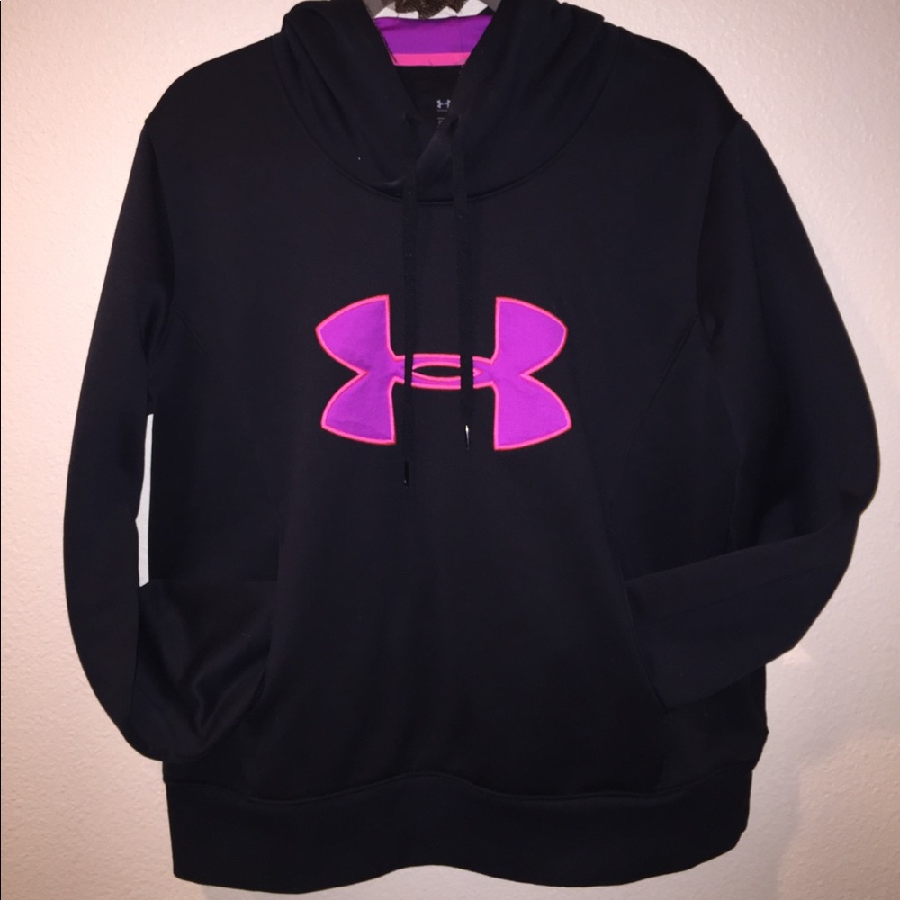 Under Armour pink & purple hooded sweatshirt 💕💜
