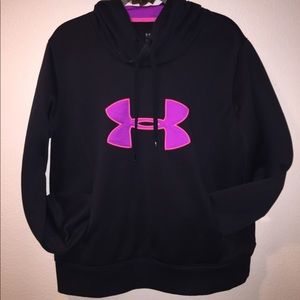Under Armour pink & purple hooded sweatshirt 💕💜