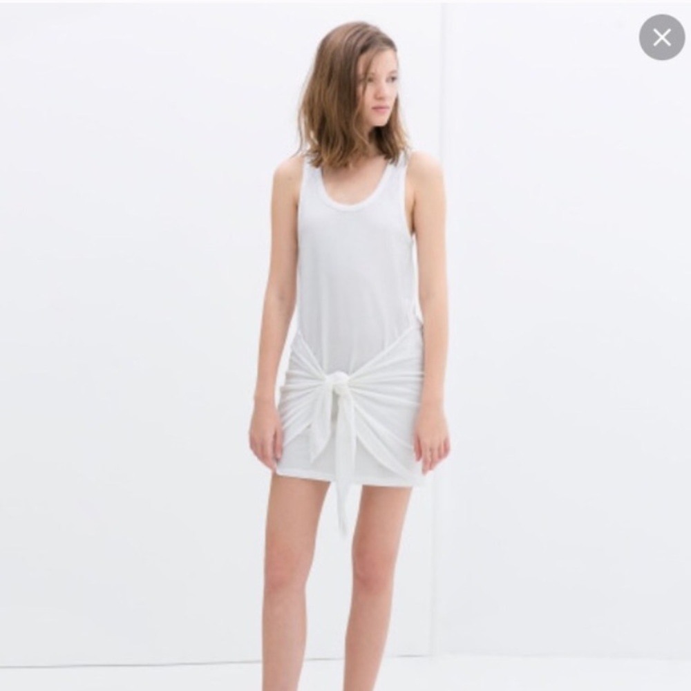 Zara Knot Tank Dress