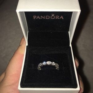 Marquise Stackable Pandora Ring