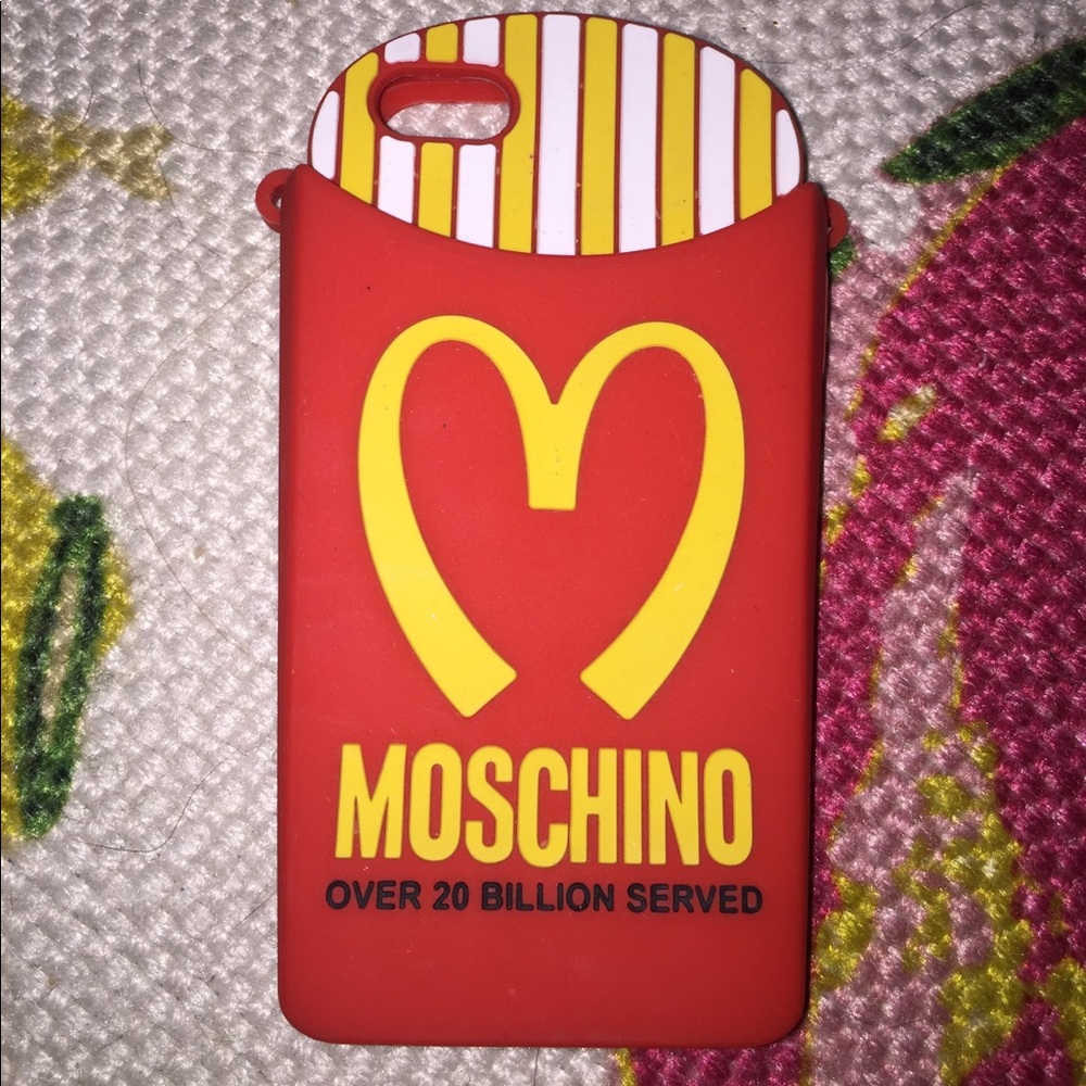 MOSCHINO FRIES silicon case for iPhone 5/5S