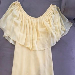 🌼yellow bodycon dress🌼