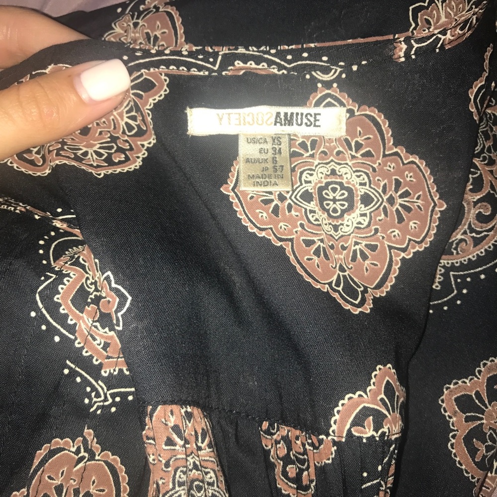 Amuse society maxi dress