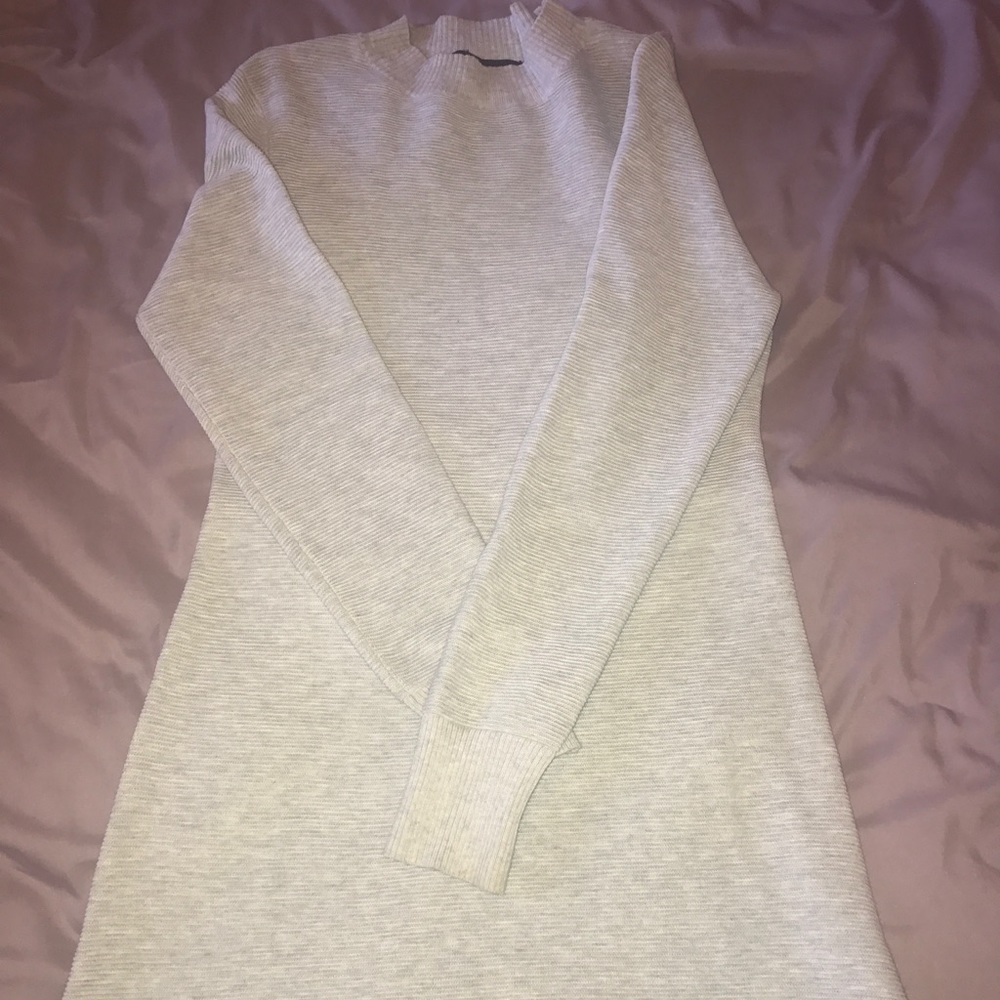 Mini sweater dress