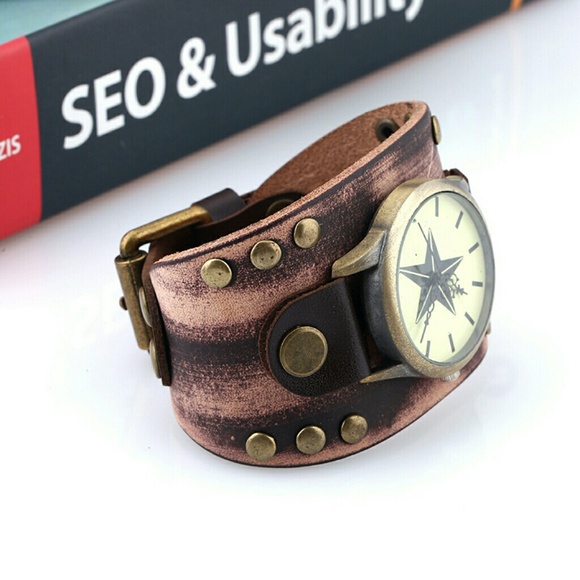 Leather Belt Fashion Watch - Picture 2 of 4