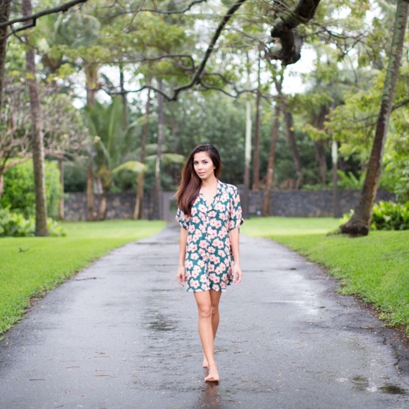 Acacia Swimwear Mambasa Silk Dress in Mahalo - Picture 1 of 2