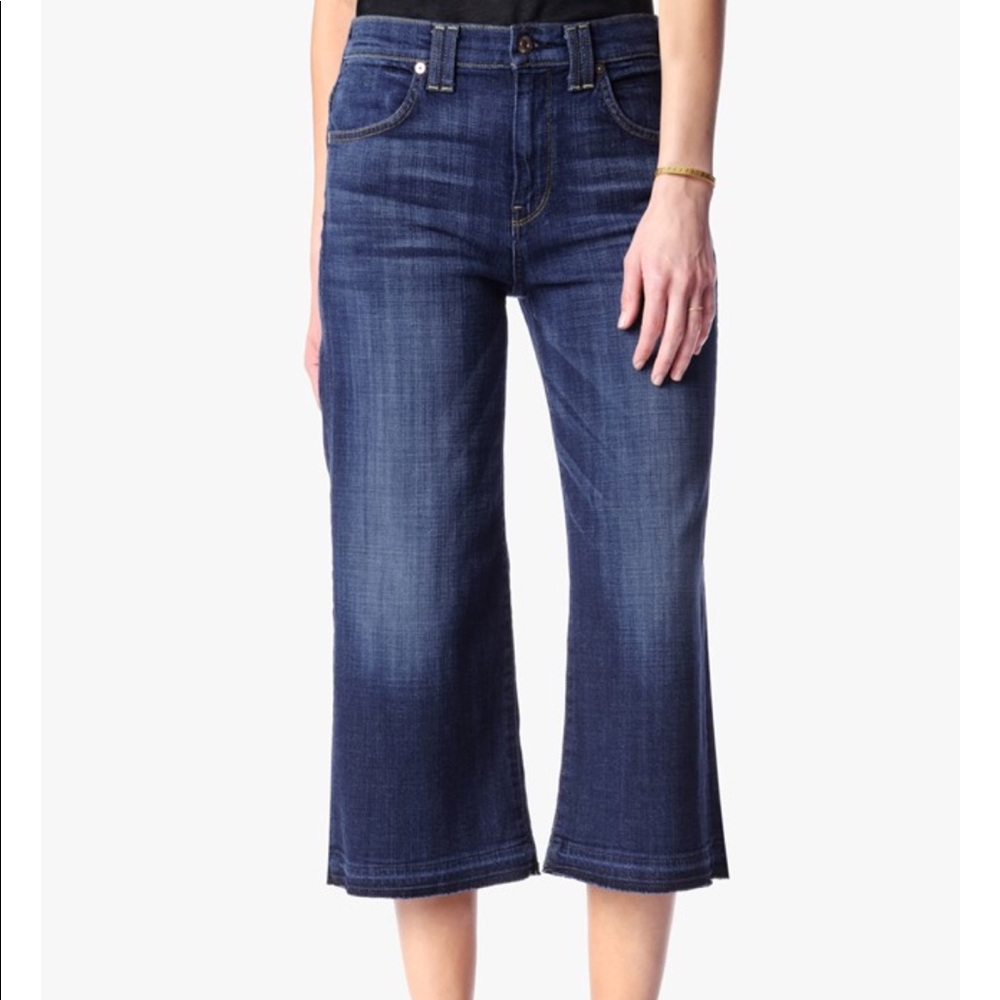 7 For All Mankind Culotte w/ Released Hem