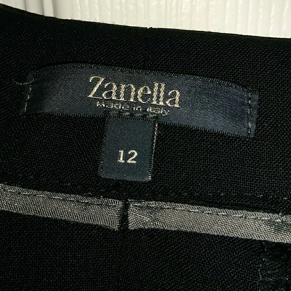Zanella womens black slacks