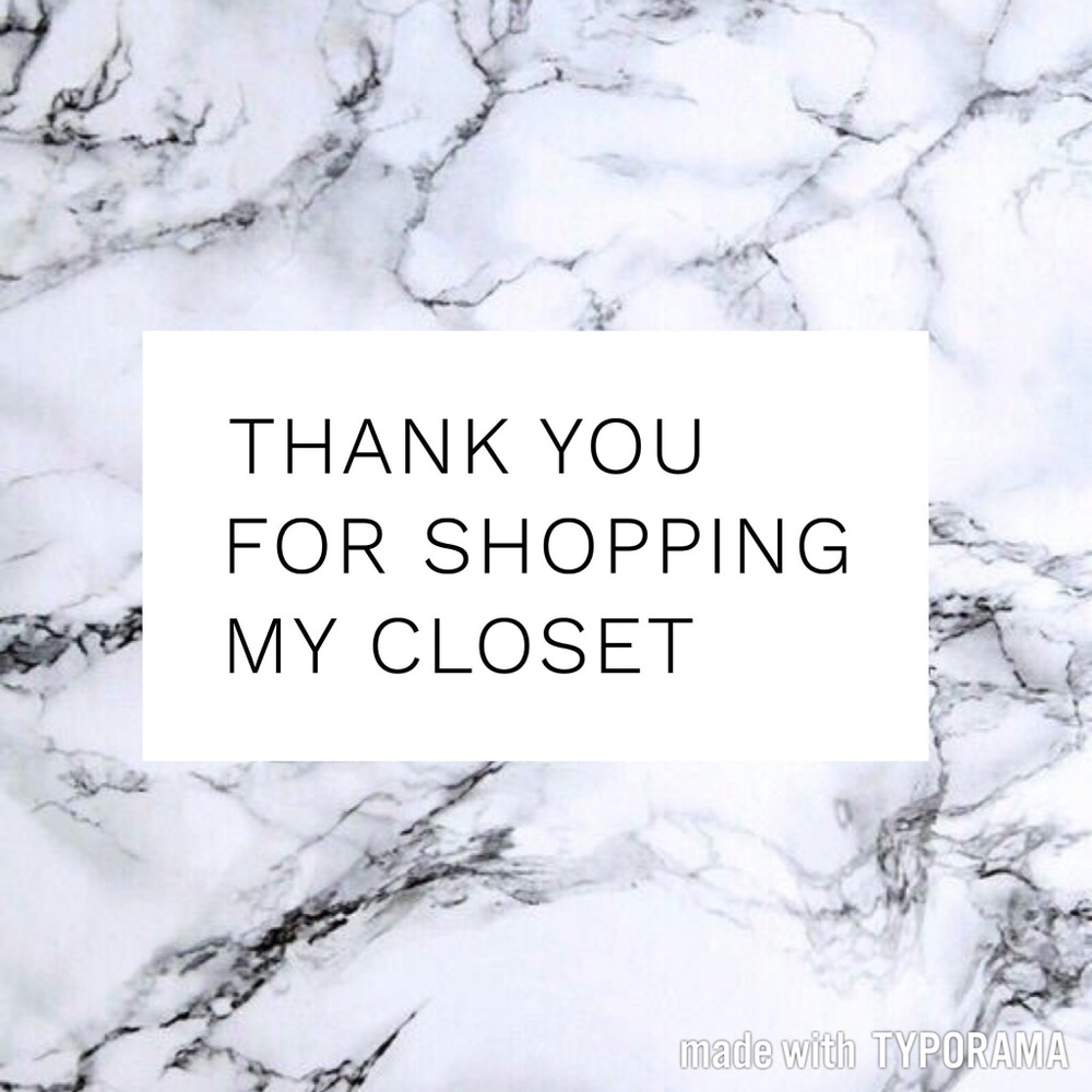 Thanks for Shopping with Me!