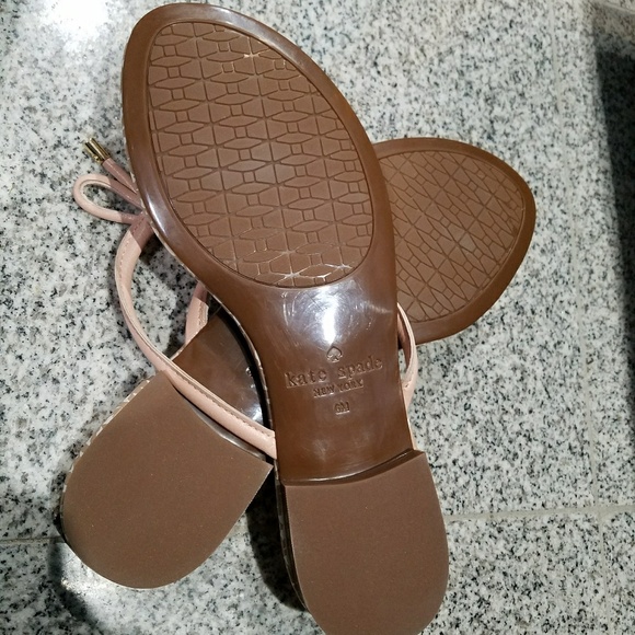 New Kate Spade new mistic bow flat thong sandal - Picture 2 of 2