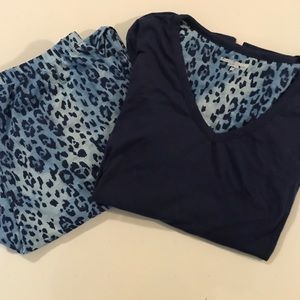 Laura Scott Pajama Set NWOT