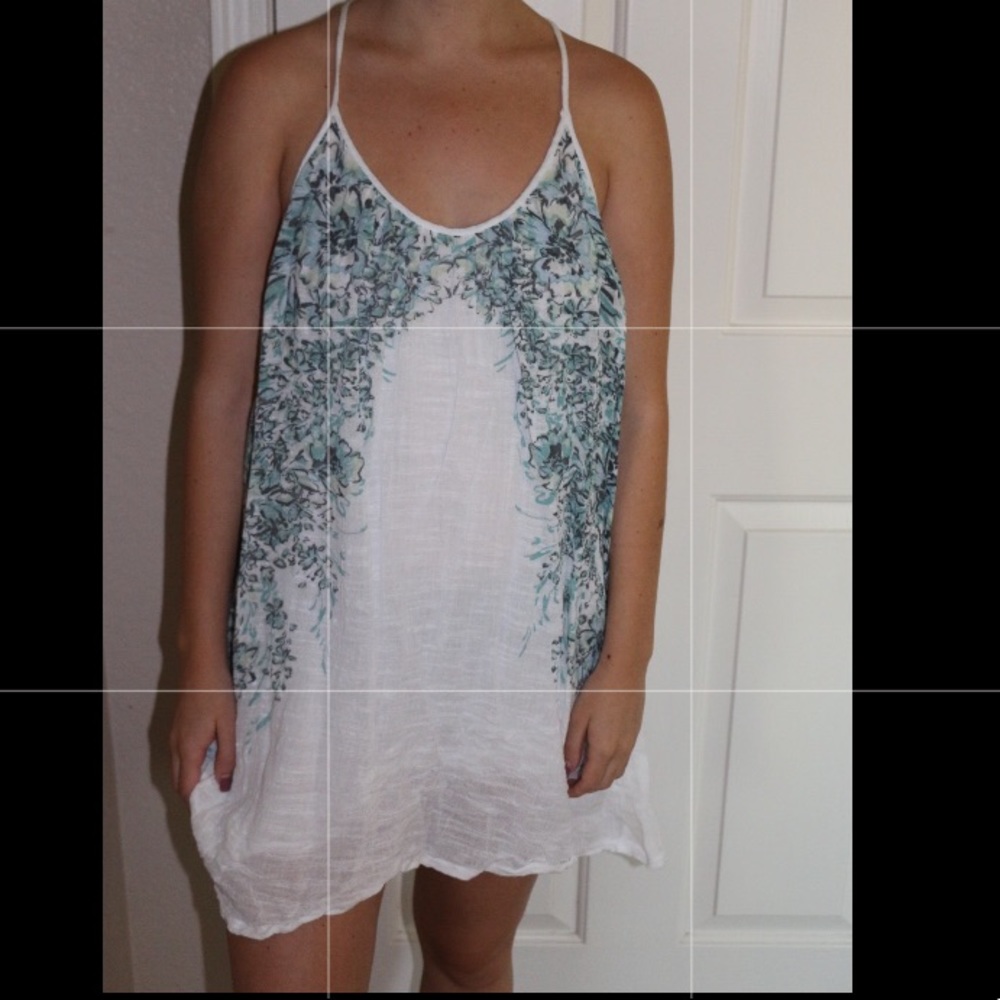 White O'Neil spaghetti strap dress