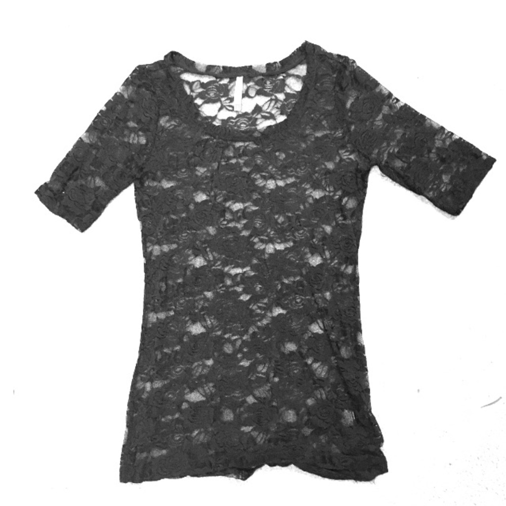 Wallflower lace shirt.