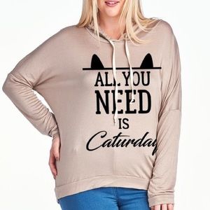 🆕PLUS SIZE MOCHA Hoodies