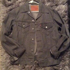 GREY VINTAGE LEVI JEAN JACKET