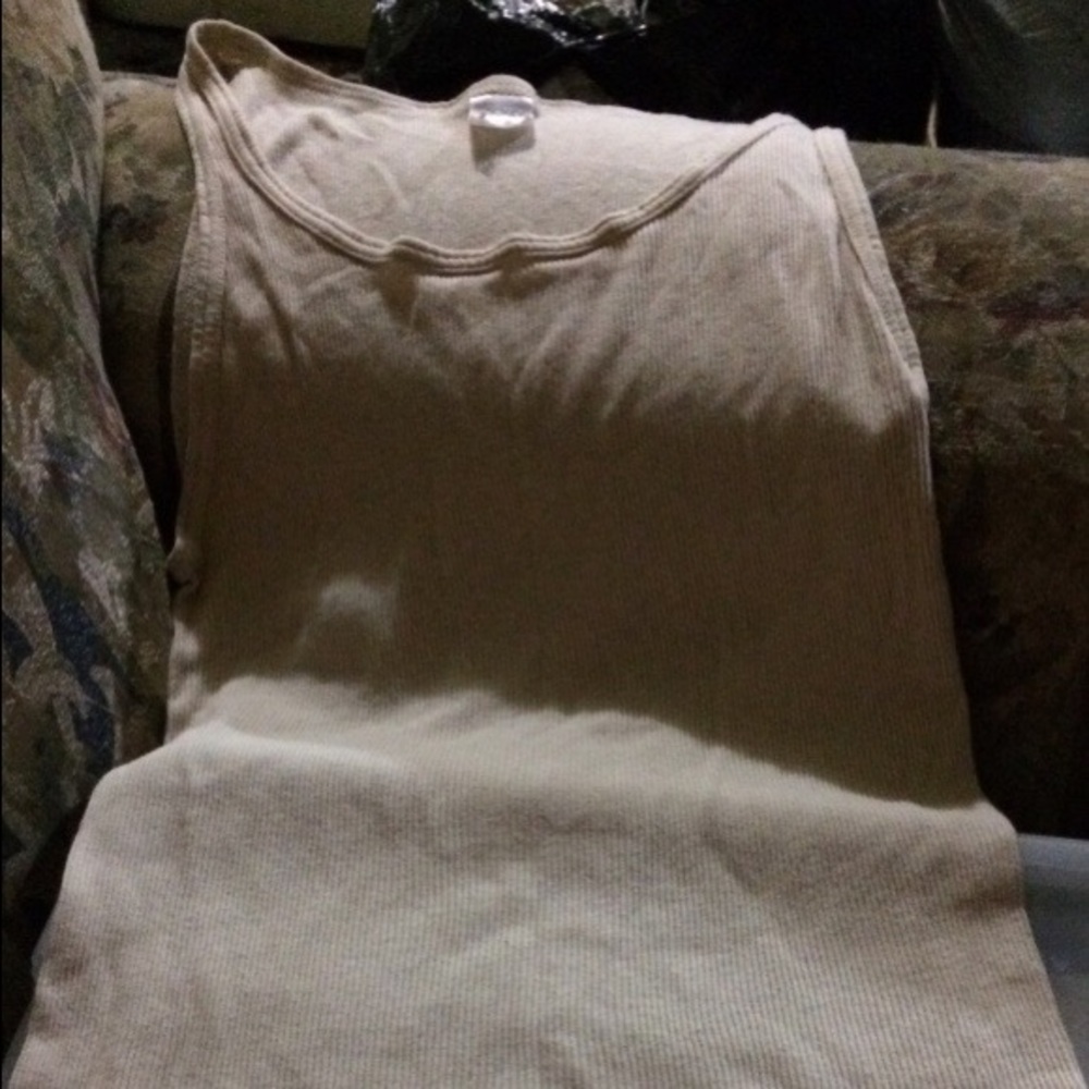 Off white tank top