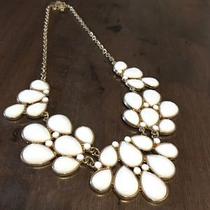 White Accent Necklace