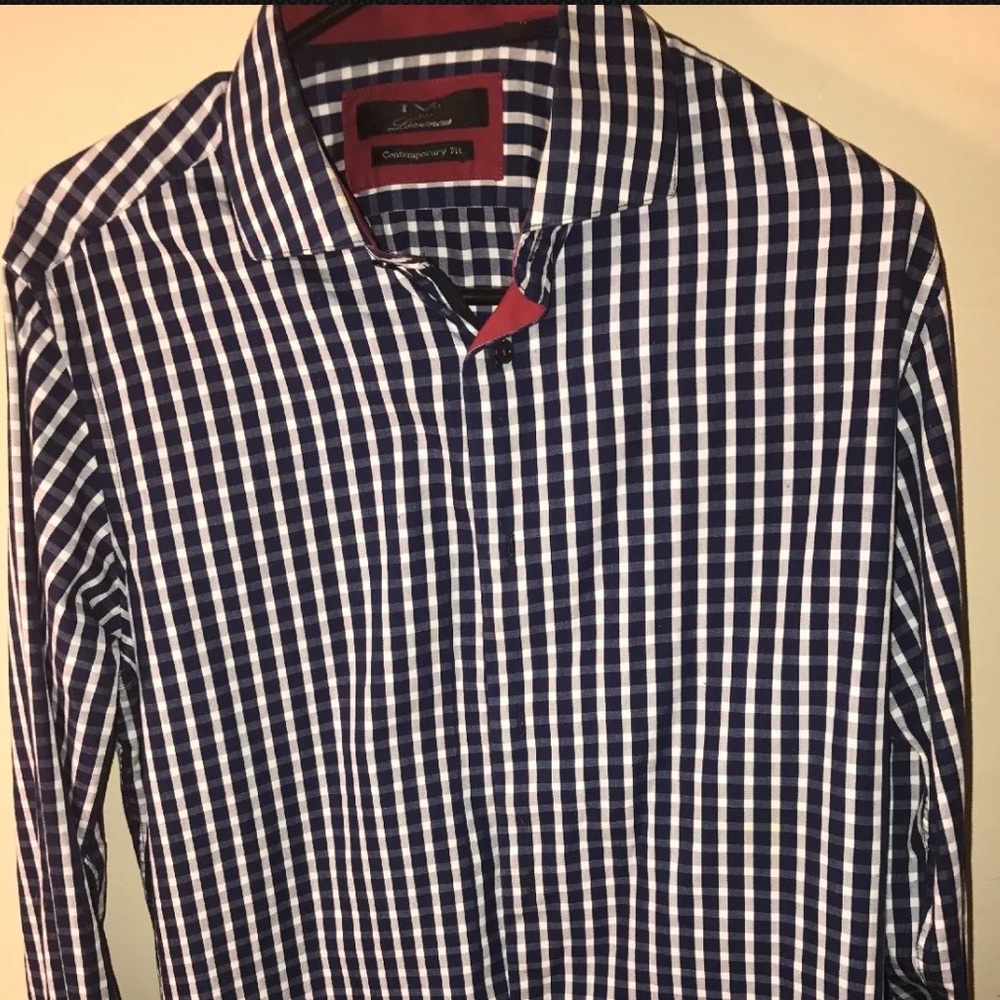 Levinas Contemporary Dress Shirt 15-15 1/2 34-35