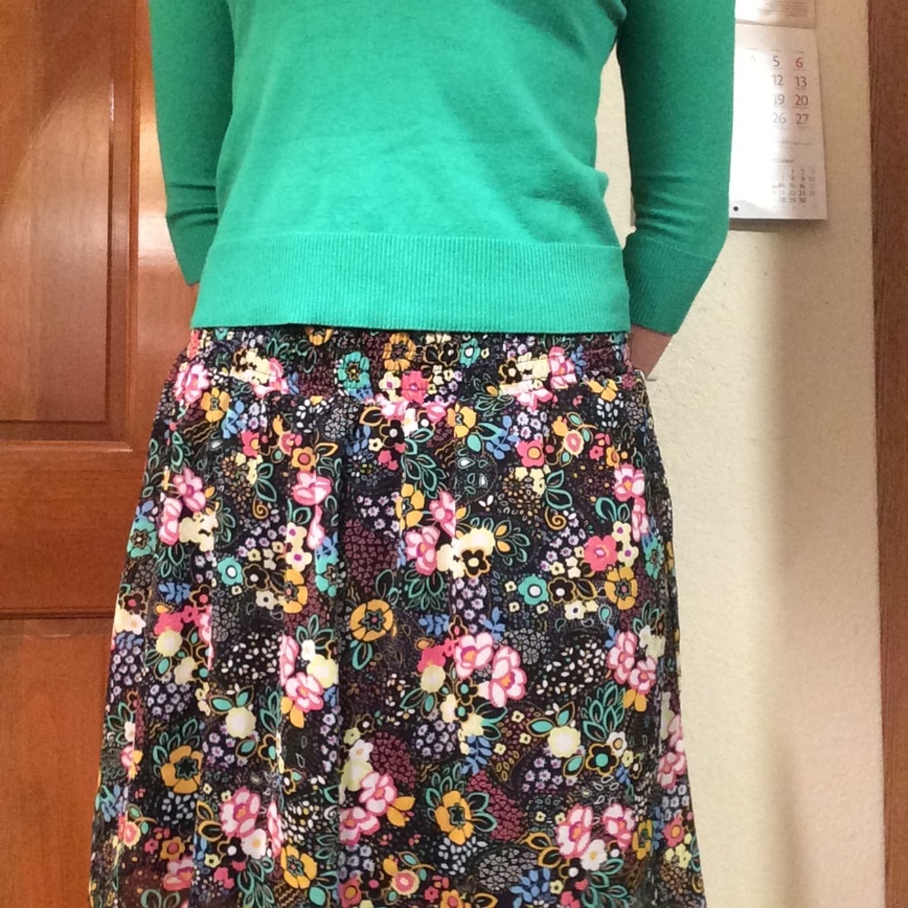 Gorgeous Floral Skirt - Xhilaration