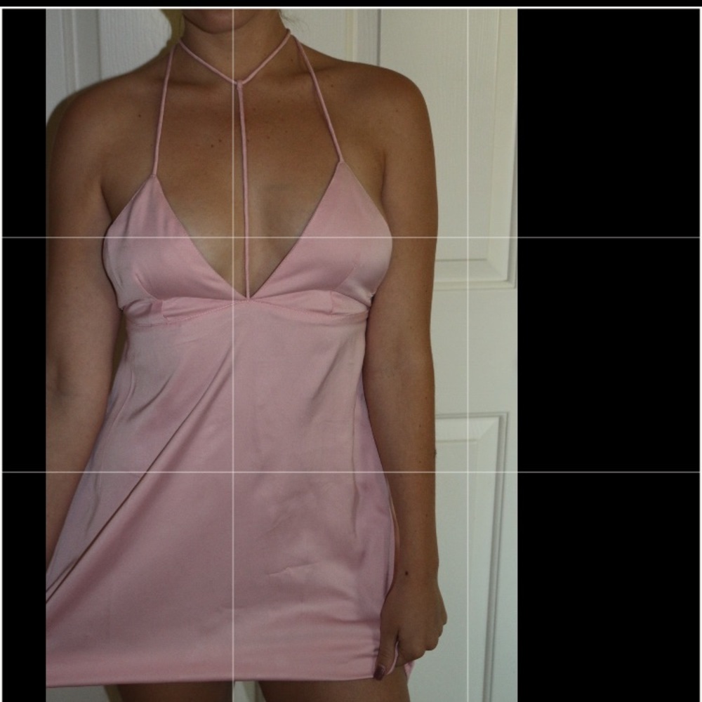 Silk NastyGal mini dress worn once