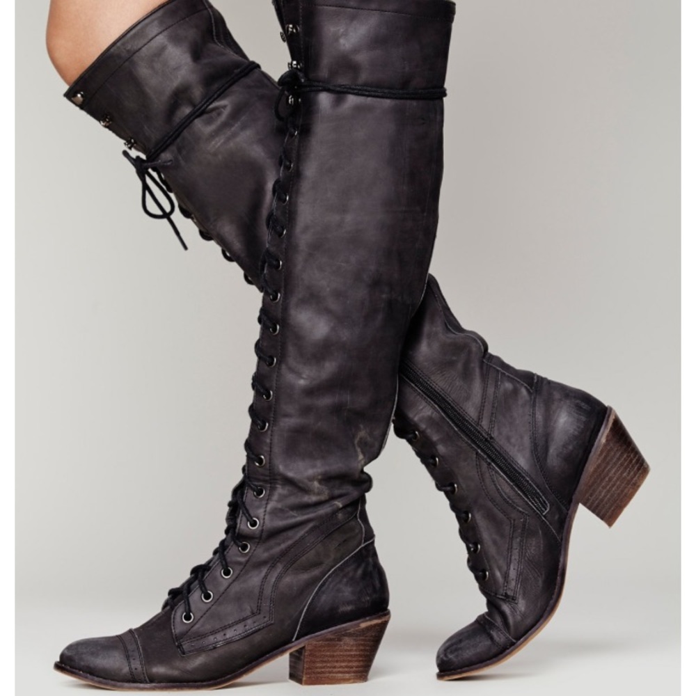 Jeffrey Campbell x Free People Joe Boots size 7