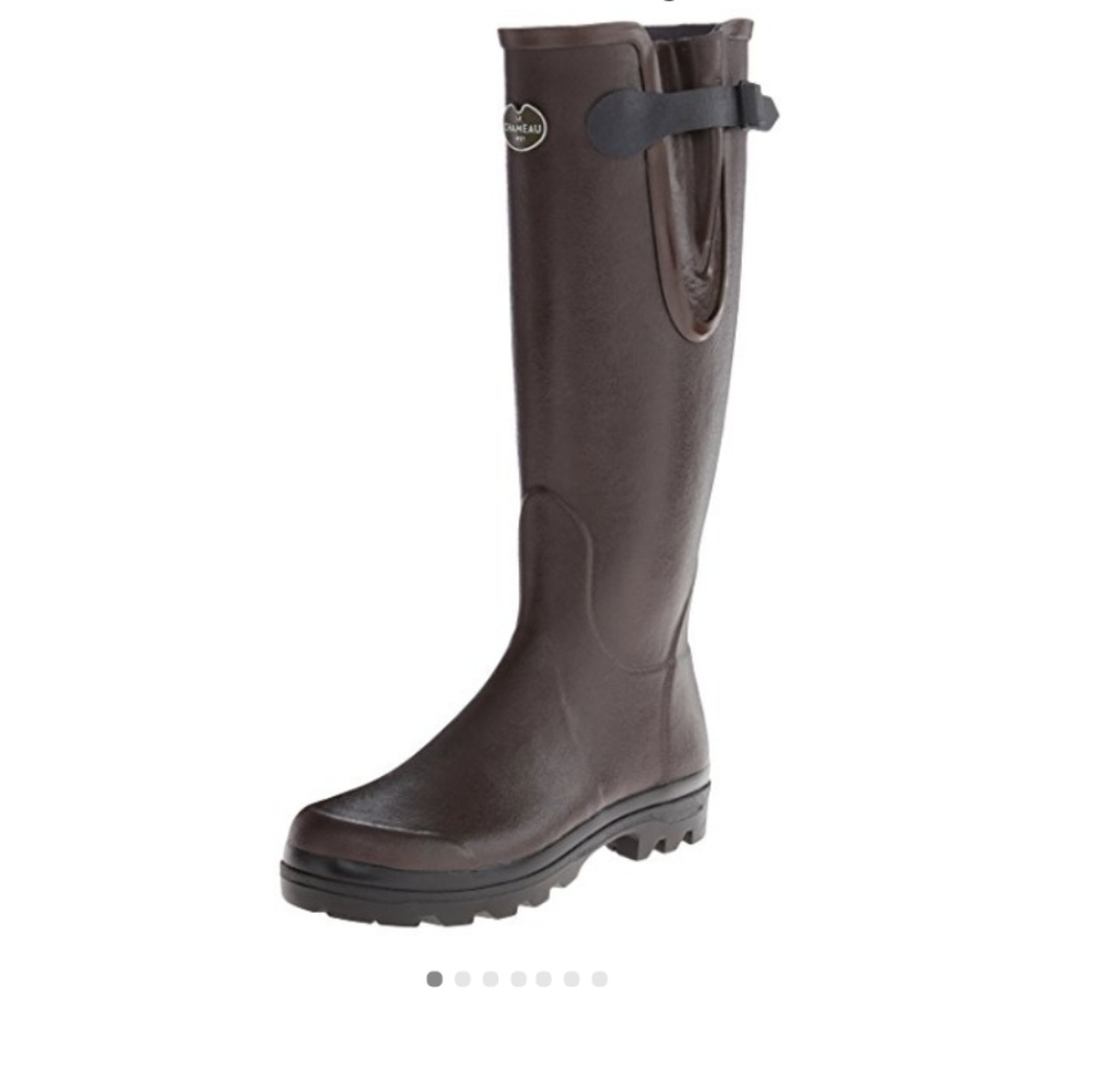 Le Chameau brown LD Vierzon Rubber Boot