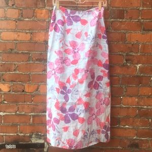 Floral Maxi Skirt