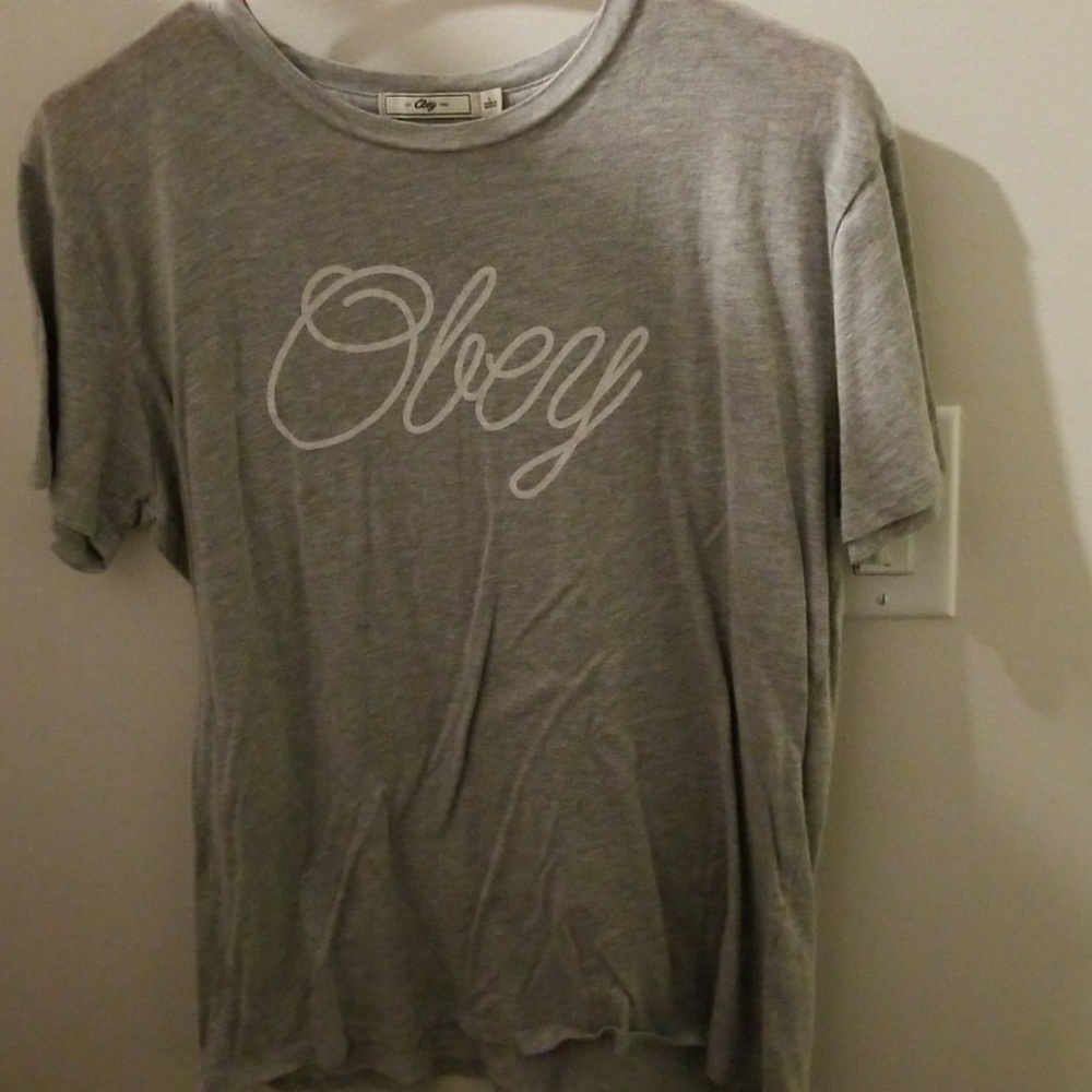 Obey Gray Shirt
