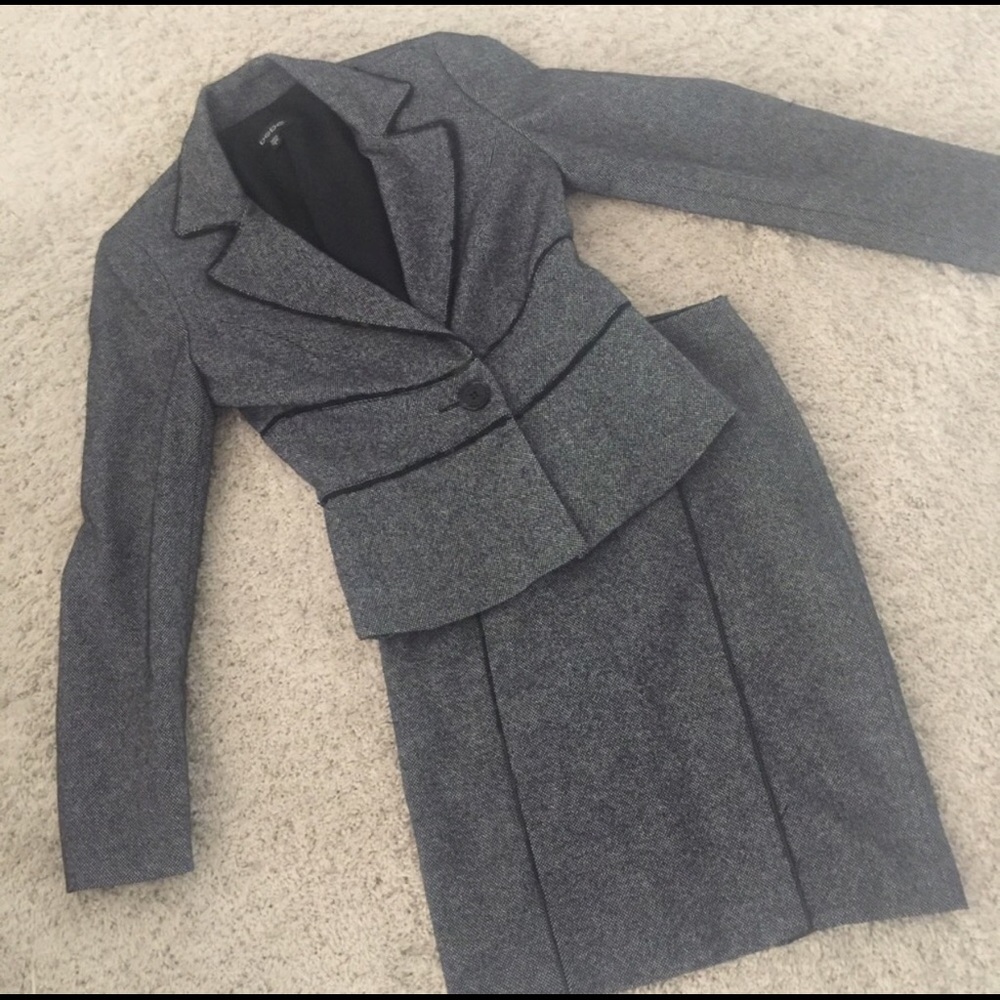 NWOT Bebe Jacket/Skirt Suit
