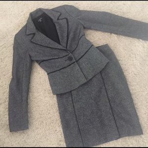 NWOT Bebe Jacket/Skirt Suit
