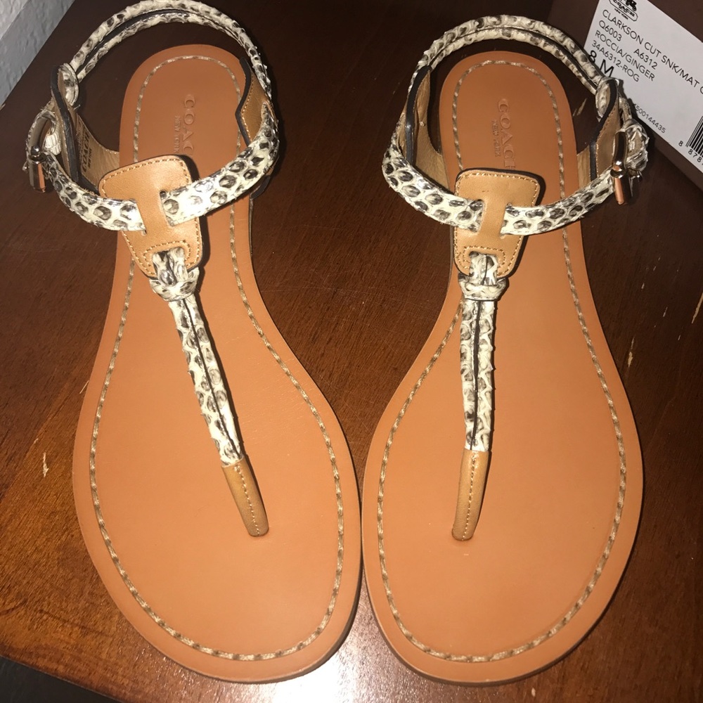 Like New Coach Sandals