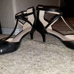 Nine west black heels