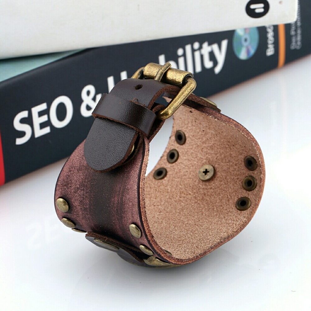 Handmade Leather Belt Watch - Picture 5 of 8
