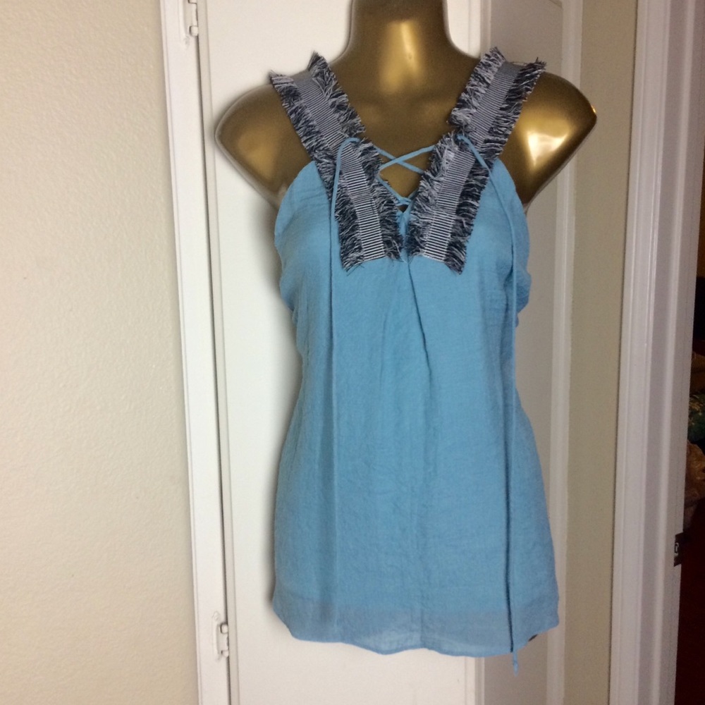 Blue vintage blouse 👚