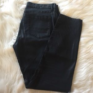 EUC Blank NYC Black Shimmer Skinny Jeans