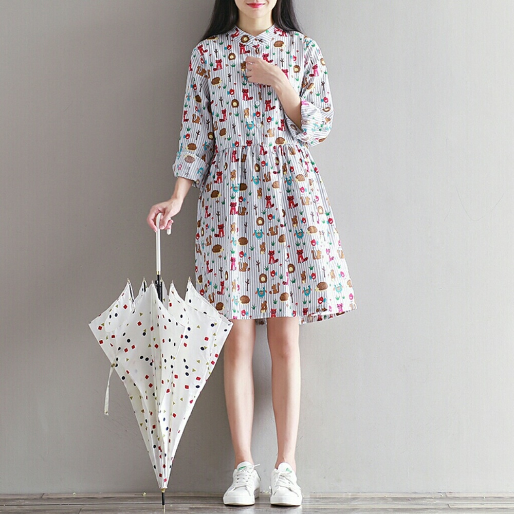 NEW Lovely Long Sleeve Midi Dress - Picture 5 of 8