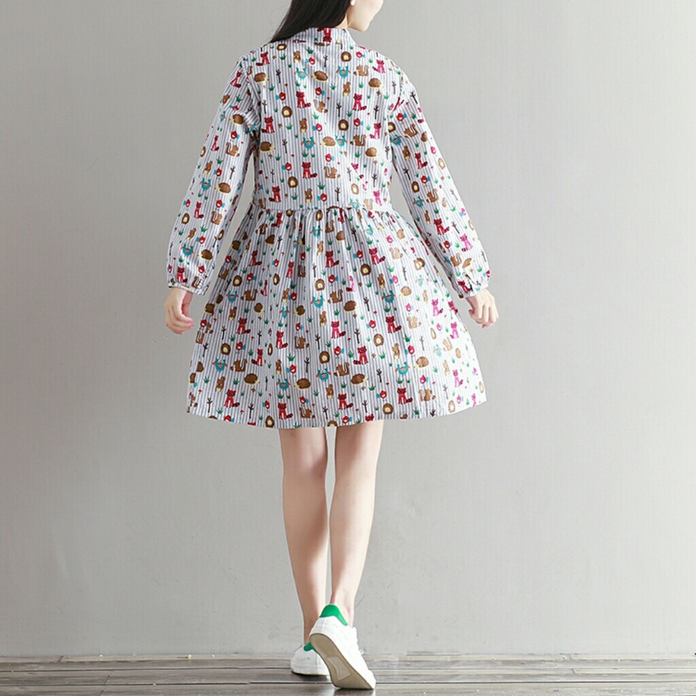 NEW Lovely Long Sleeve Midi Dress - Picture 8 of 8